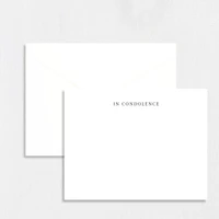 In Condolence Note Set
