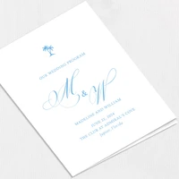 Madeline Wedding Programs Wedding Programs Leslie Store