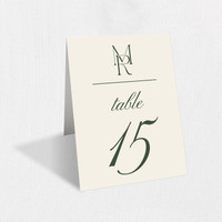 Meredith Table Numbers Table Number Leslie Stationery Store