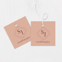 Scarlett Square Gift Tags Square Gift Tags Leslie Stationery Store