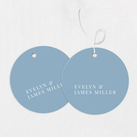Evelyn Round Gift Tags Round Gift Tags Leslie Stationery Store