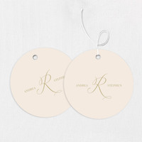Andrea Round Gift Tags Round Gift Tags Leslie Stationery Store