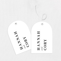Hannah Arch Gift Tags Arch Gift Tags Leslie Stationery Store