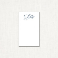 Silvia Notepad Personalized Notepads Leslie Store