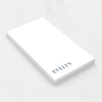Evelyn Notepad Personalized Notepads Leslie Stationery Store