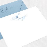 Madeline Couples Personalized Stationery Card