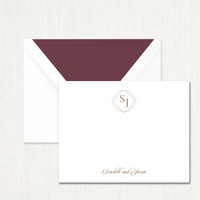 Scarlett Couples Stationery Personalized Leslie Store