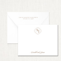 Scarlett Couples Stationery Personalized Leslie Store