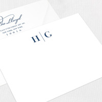 Holliston Couples Flat Notecard