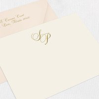 Sophia Couples Personalized Stationery Card