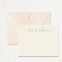 Andrea Couples Stationery Personalized Leslie Store