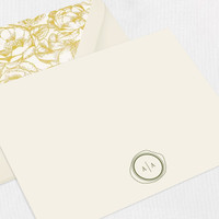 Alexandra Couples Personalized Stationery Card