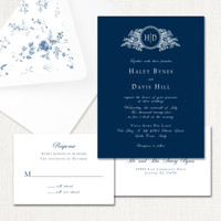 Maley Wedding Invitations One Layered Leslie Store