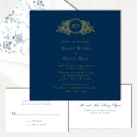 Haley Square Wedding Invitations One Layered Leslie Store