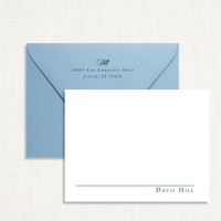 David Hill Personalized Stationery Personalized Stationery Sets Leslie Store