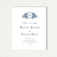 Haley Wedding Programs Wedding Programs Leslie Store