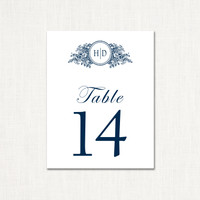 Haley Table Numbers Table Number Leslie Store