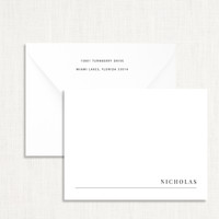 Nicholas Personalized Stationery Personalized Stationery Sets Leslie Store