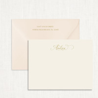 Andrea Personalized Stationery Personalized Stationery Sets Leslie Store