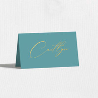 Foil Place Cards With Guest Names Place Cards Leslie Stationery Store