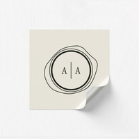 Alexandra Square Stickers Square Stickers Leslie Stationery Store