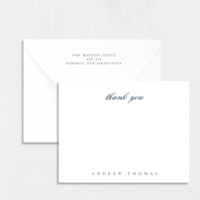 Andrew Personalized Stationery Personalized Stationery Sets Leslie Stationery Store