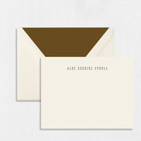 Alec Personalized Stationery Personalized Stationery Sets Leslie Stationery Store