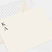 Keira Couples Personalized Stationery Card