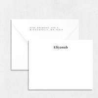 Eliyanah Personalized Stationery Card Personalized Stationery Sets Leslie Stationery Store
