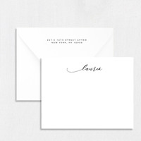 Lauren Personalized Stationery Card Personalized Stationery Sets Leslie Stationery Store