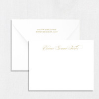 Eleanor Personalized Stationery Card Personalized Stationery Sets Leslie Stationery Store