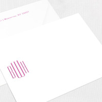 BWH Flat Notecard Custom Stationery Leslie Stationery Store