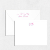 Ellie Personalized Stationery Card Personalized Stationery Sets Leslie Stationery Store
