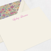 Sydney Personalized Stationery Card