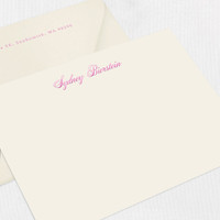 Sydney Personalized Stationery Card