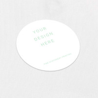Circle Cards - We Print Your Design Die Cut Cards Leslie Stationery Store