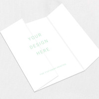 Gate Fold Cards - We Print Your Design Folded Cards Leslie Stationery Store