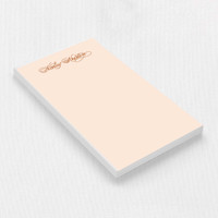 Haley Notepad Personalized Notepads Leslie Stationery Store