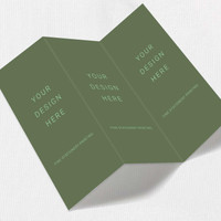 Tri-Fold Cards - We Print Your Design Folded Cards Leslie Stationery Store