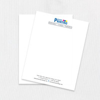 Full Color Digital Letterhead Letterhead Leslie Stationery Store