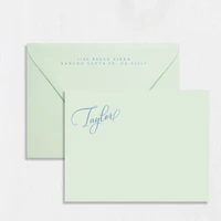 Taylor Flap Notecard