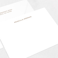 Priscilla Flat Notecard