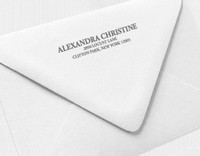Letterpress Envelopes Return Address
