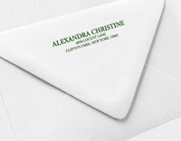 Letterpress Envelopes Return Address