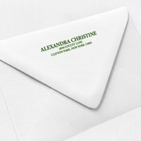 Letterpress Envelopes Back Flap Letterpress Leslie Stationery Store