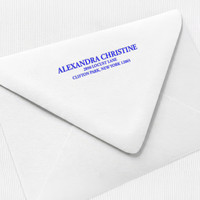Letterpress Envelopes Back Flap Letterpress Leslie Stationery Store