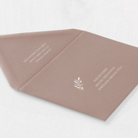 Spice Envelope - White Ink