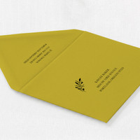 Chartreuse Envelope - Full Color