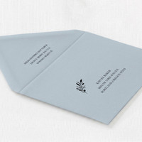 Cool Blue Envelope - Full Color