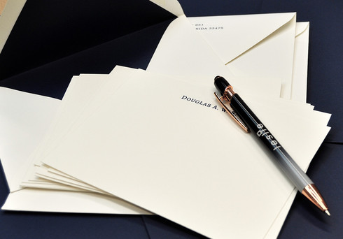 ​When to Use Correspondence Cards?